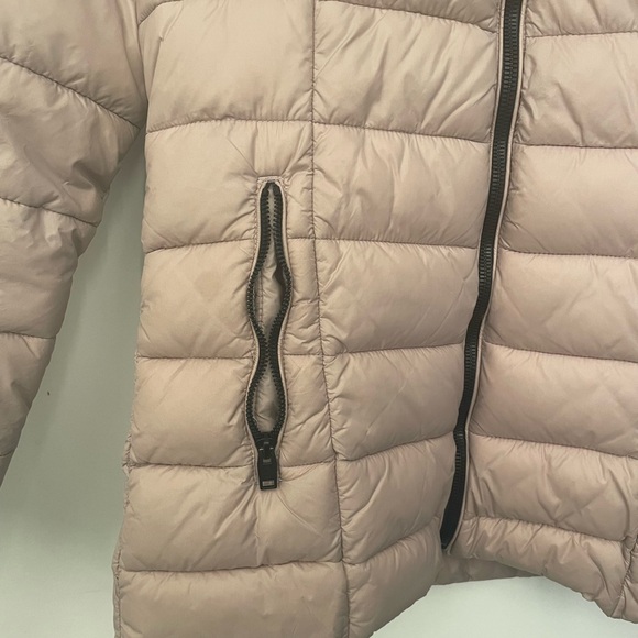 Point Zero Mid-Length Pink Puffer Coat Size S - Picture 6 of 8